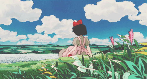 gif of kiki from kiki's delivery service